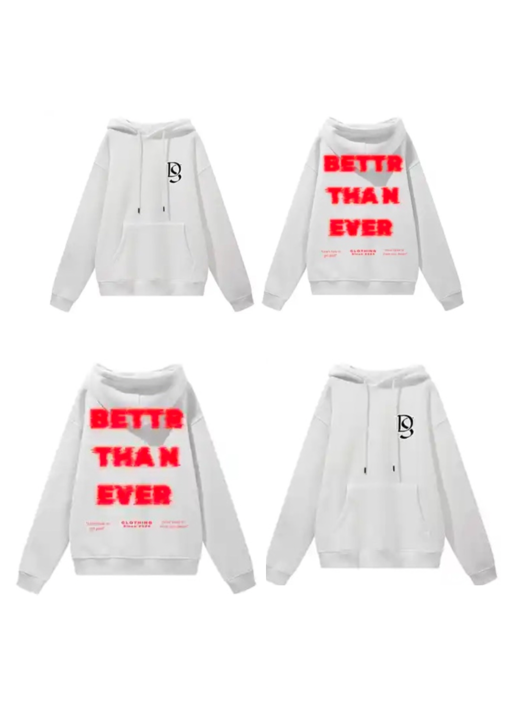 Better Than Ever Premium Comfort Fleece Hoodie.