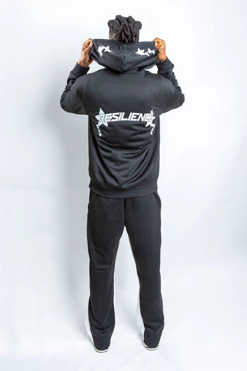 Deluxe Signature - Resilience Star Full Tracksuit - Black