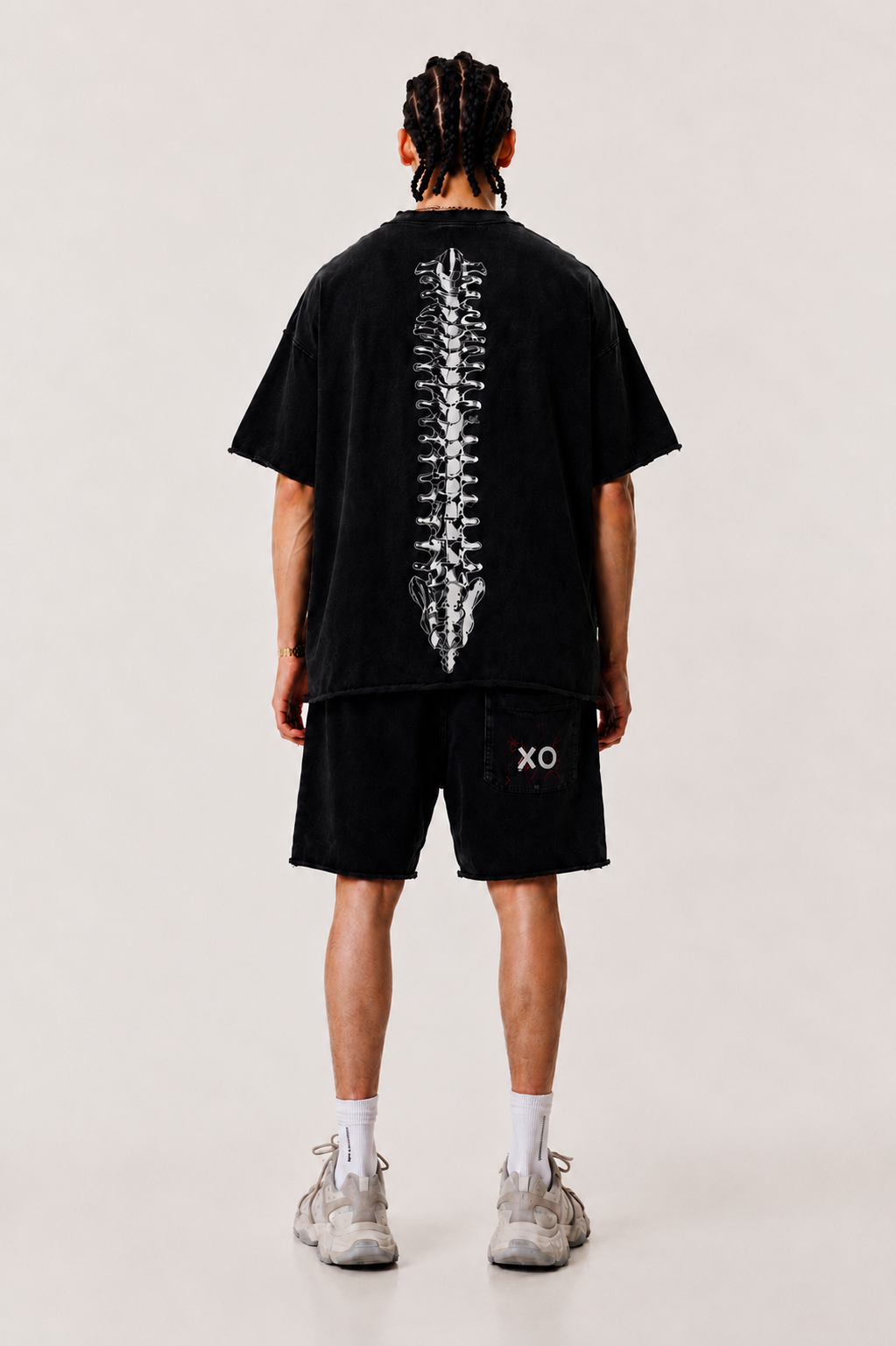 Deluxe Signature- XO Anatomy Washed Co-ord Set